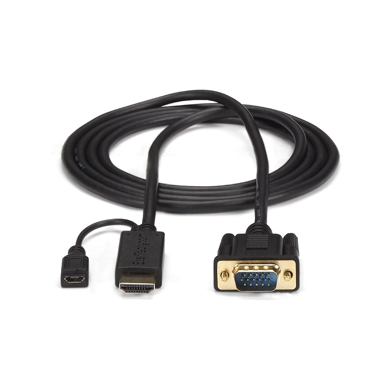 StarTech HD2VGAMM10 10 ft HDMI to VGA Active Converter Cable